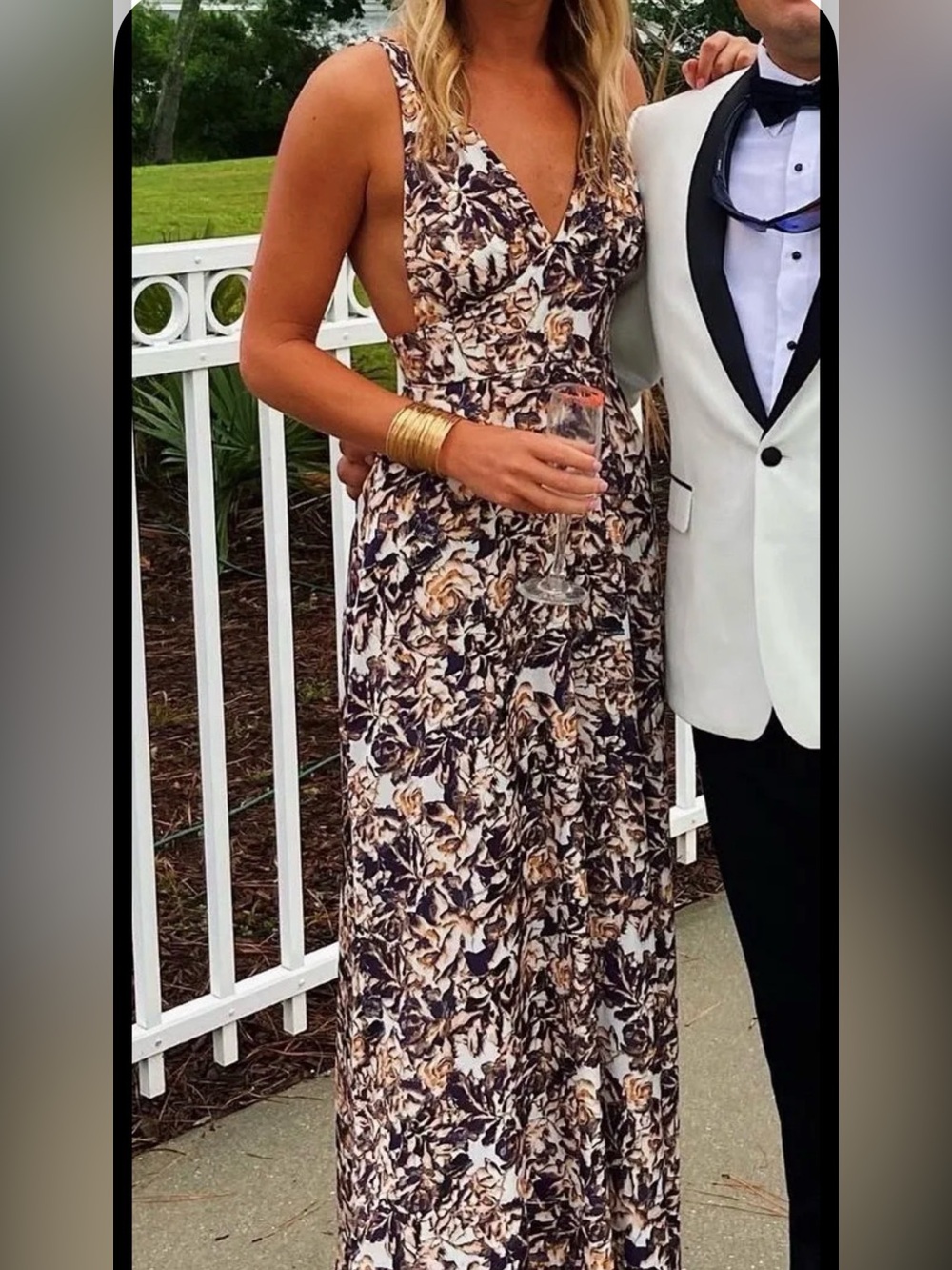 Revolve x House of Harlow 1960 Celena Floral Maxi Dress